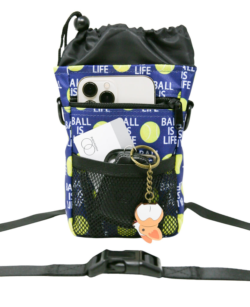 Ball Is Life - Dog Training Treat Pouch (Navy) - PAWTY THINGS