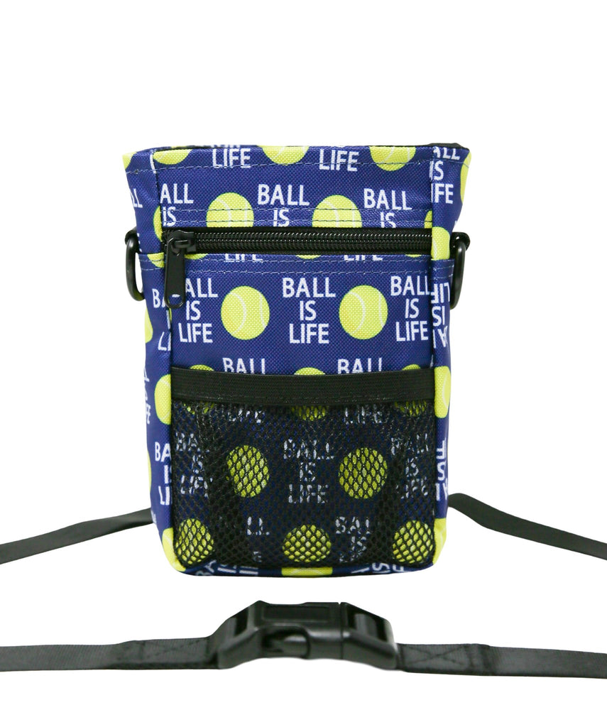Ball Is Life - Dog Training Treat Pouch (Navy) - PAWTY THINGS