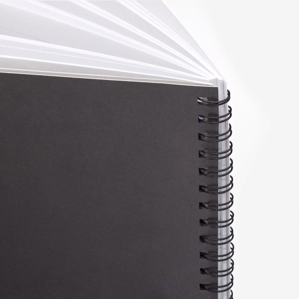Corgi Spiral Notebook - Ruled Line (Black) - PAWTY THINGS