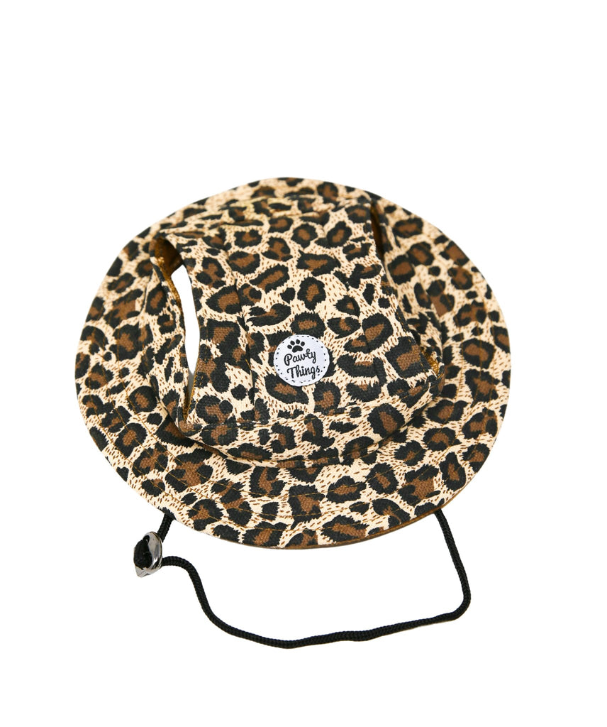Kai Dog Bucket Hat (Leopard) - PAWTY THINGS