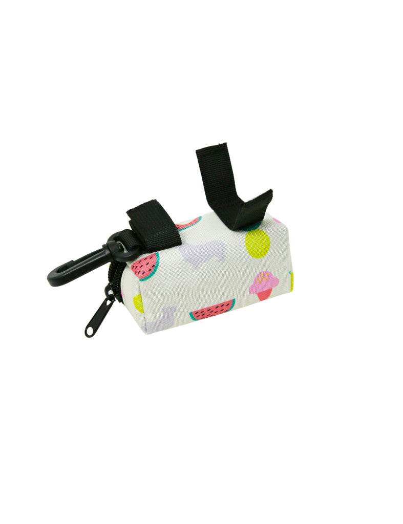 Corgi Waste/Poop Bag Dispenser (Off-White Summer Corgi) - PAWTY THINGS