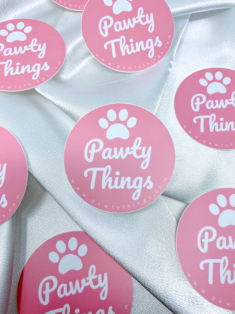 PAWTY THINGS Sticker - Logo - PAWTY THINGS