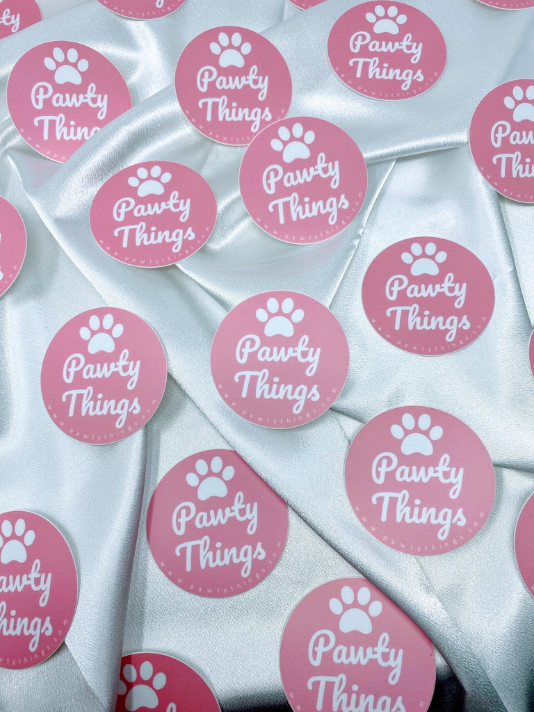 PAWTY THINGS Sticker - Logo - PAWTY THINGS